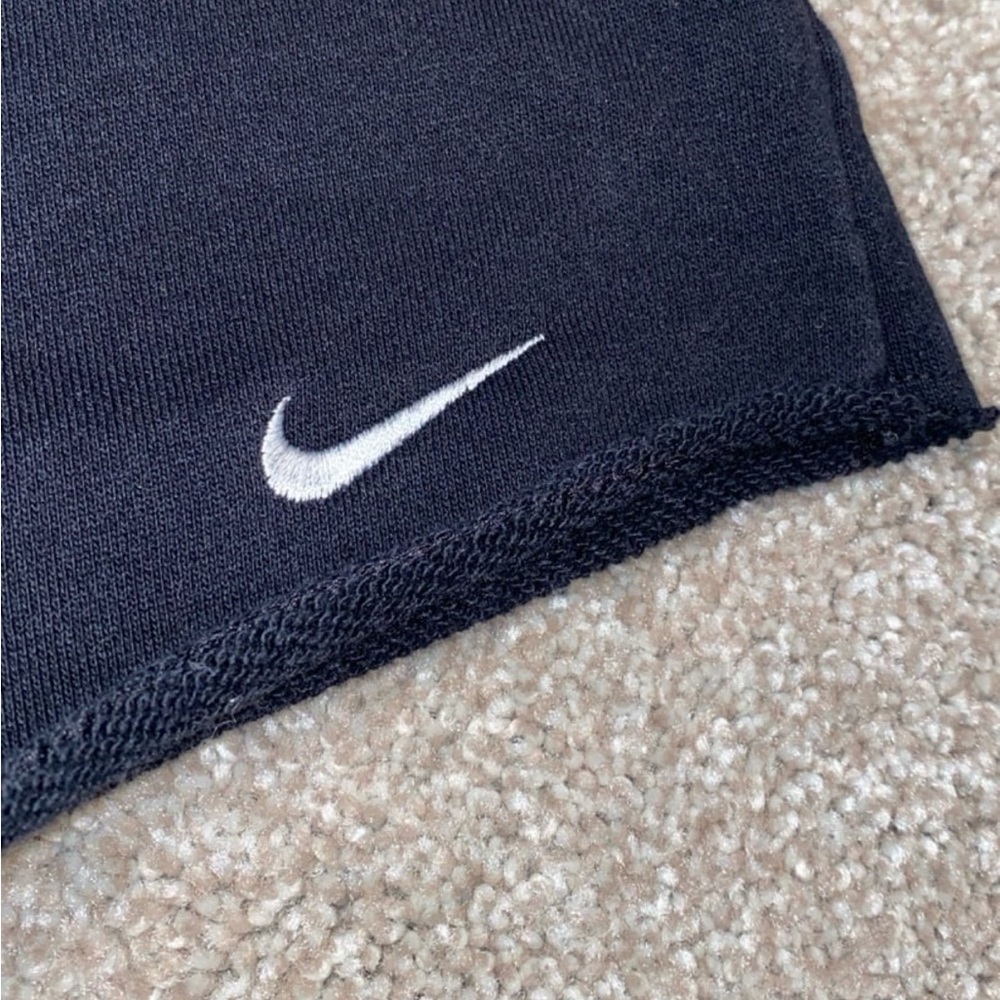 Nike High Waisted French Terry Shorts Black Size Small - Picture 5 of 5